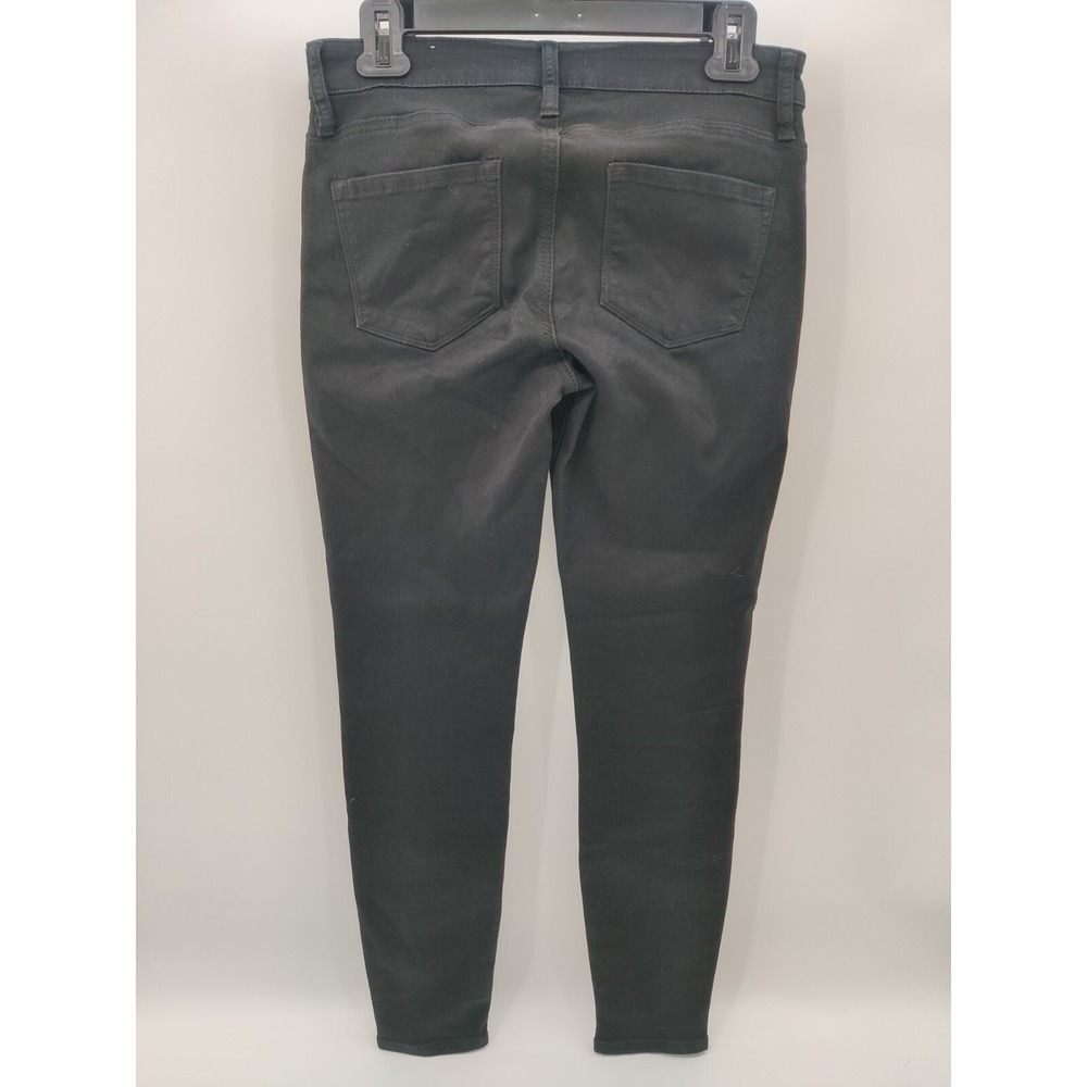 Sts‎ Blue Womens Emma High Rise Skinny Jeans Black Denim Size 27 Solid Slim Fit